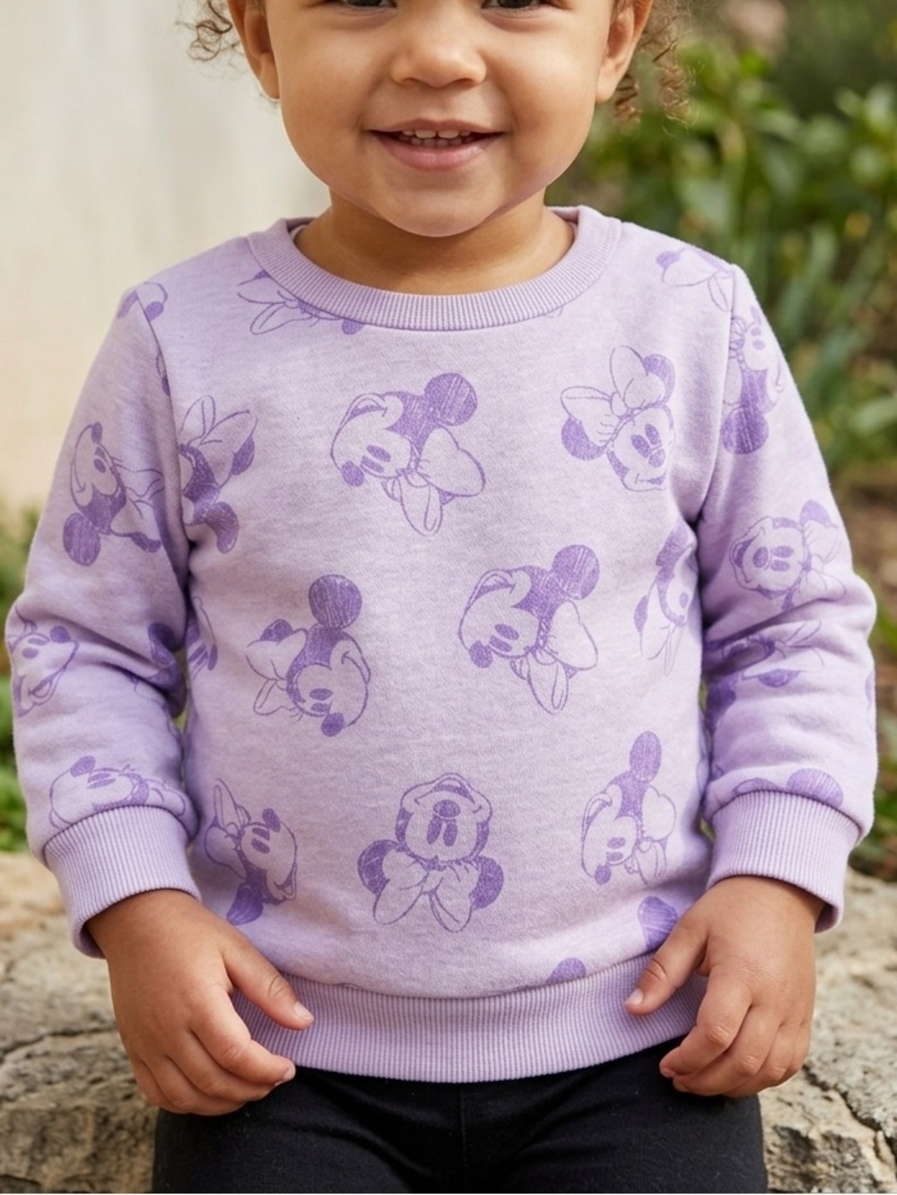 Disney Baby Minnie Mouse Lavender Sweatshirt – Size 18M